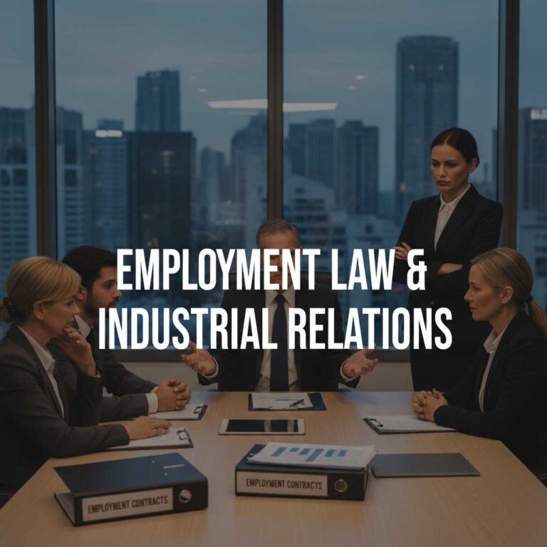 Emplyment law and Industrial Relation